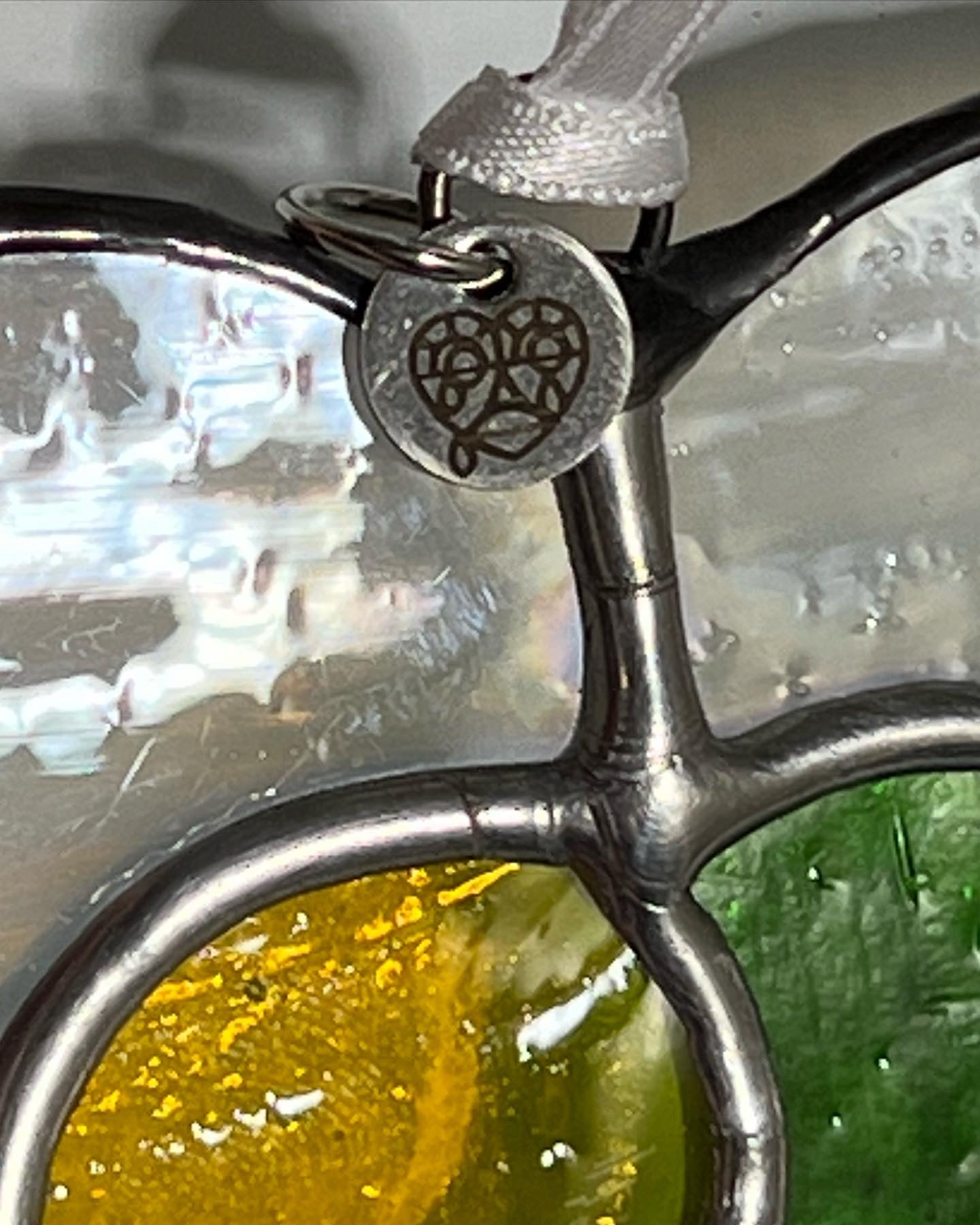 Sushi Love heart suncatcher