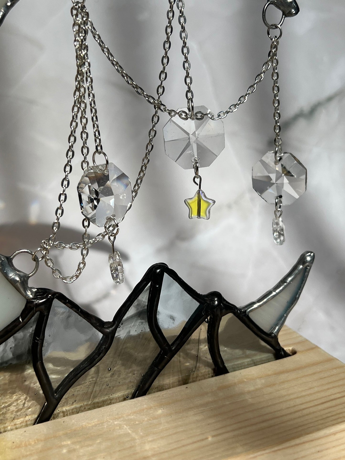 Officially licensed Crescent Moon, Prythians Starry Mountains inspired Bookend
