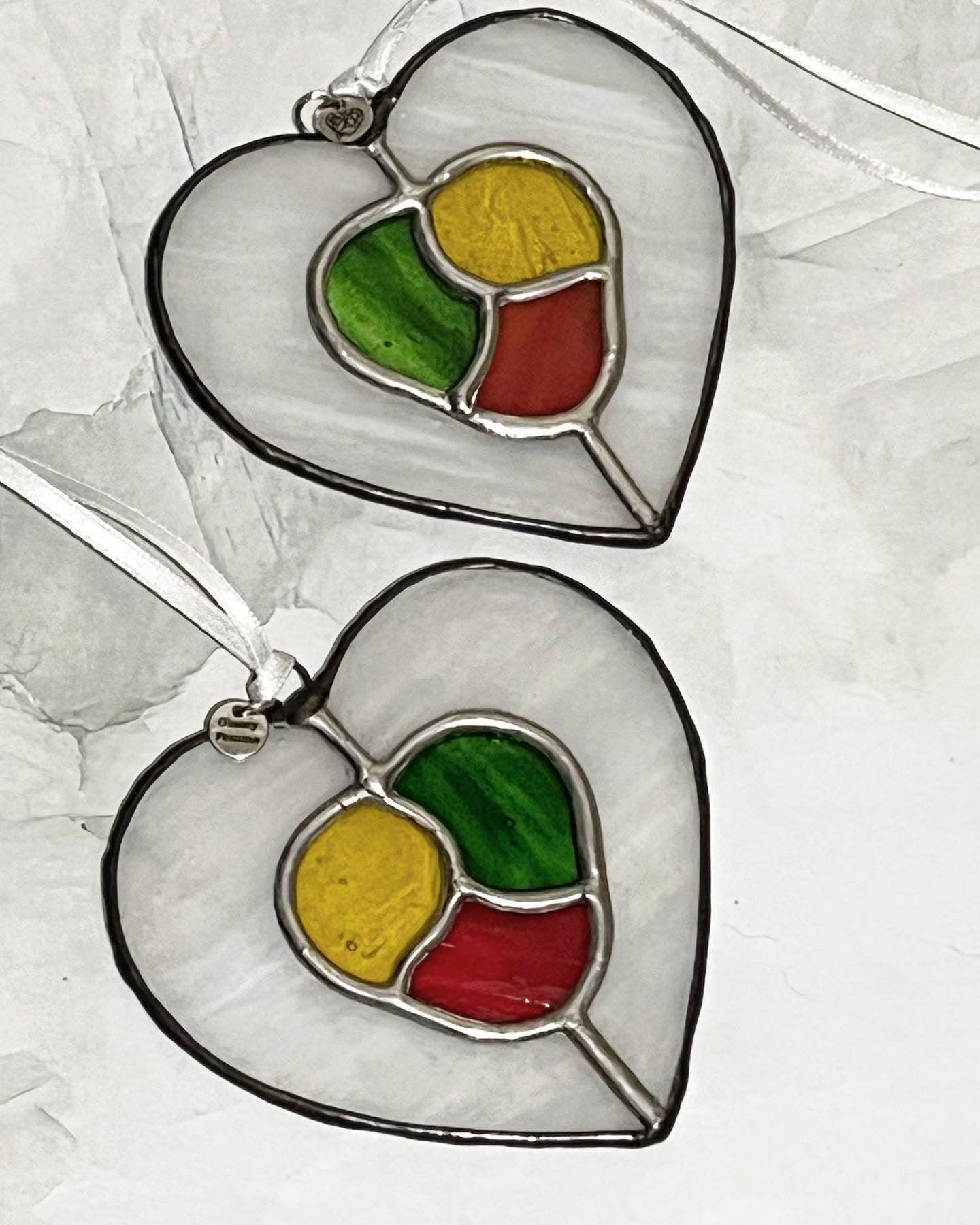 Sushi Love heart suncatcher