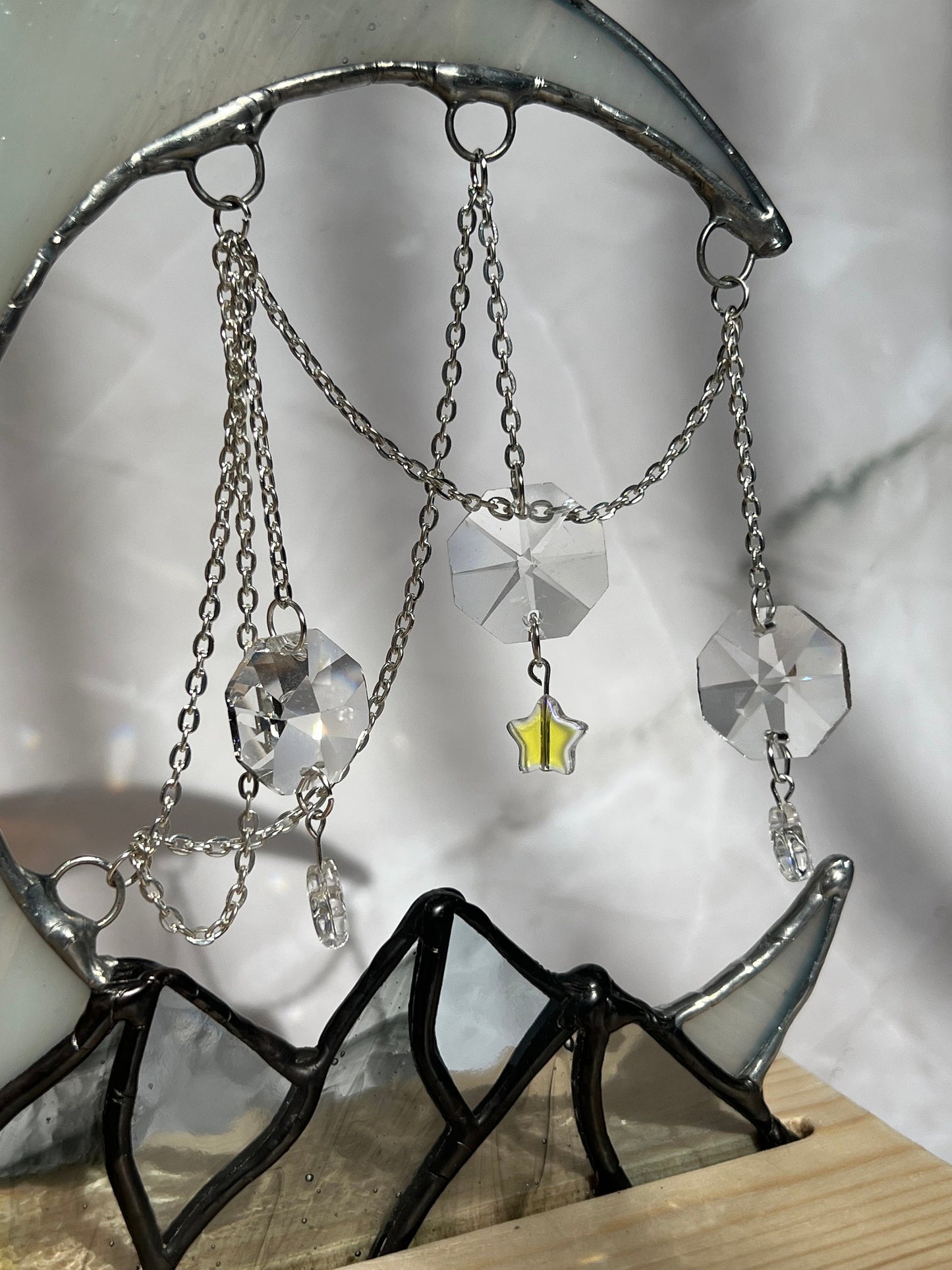 Officially licensed Crescent Moon, Prythians Starry Mountains inspired Bookend